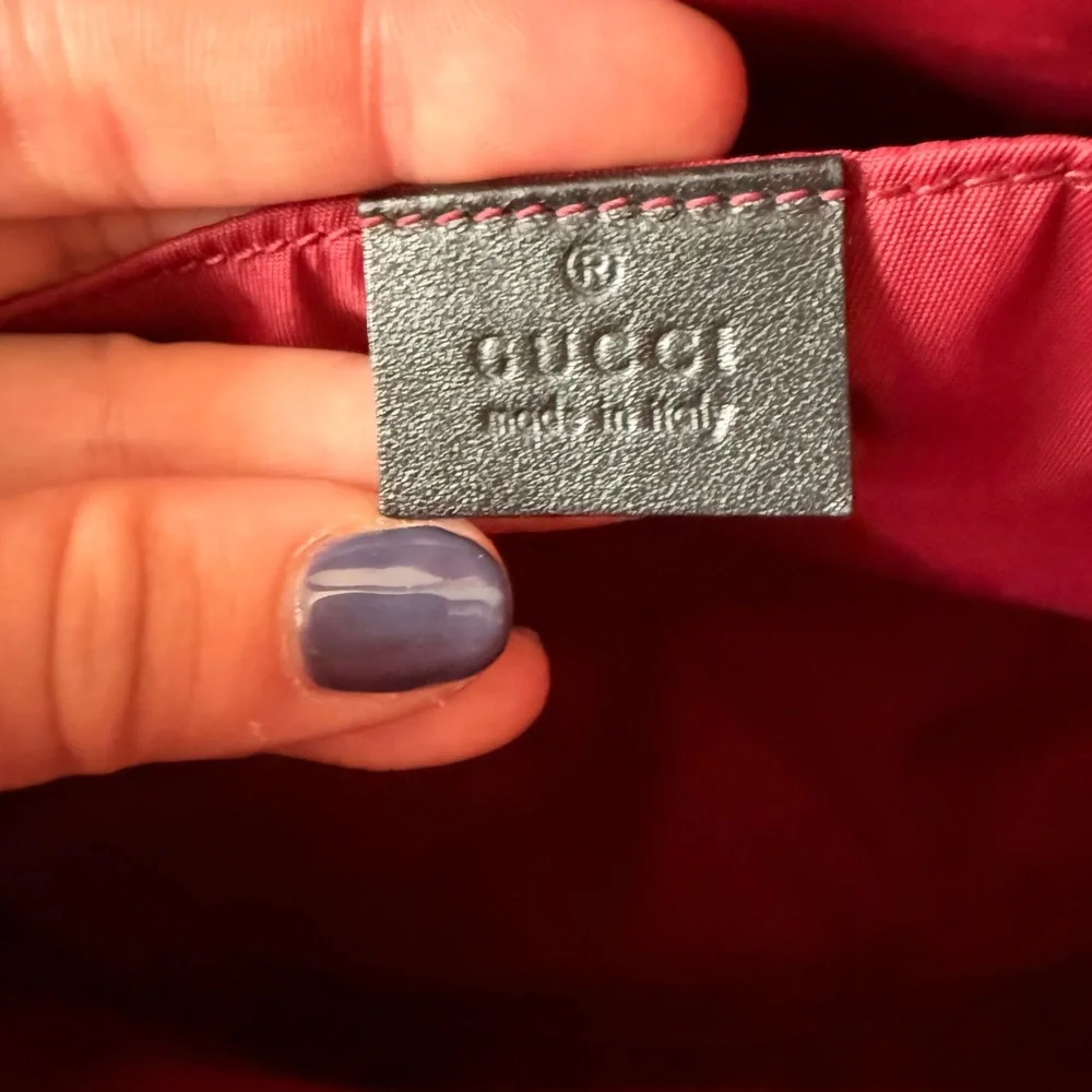 Gucci Monogram Wool Purse - Picture 6 of 8